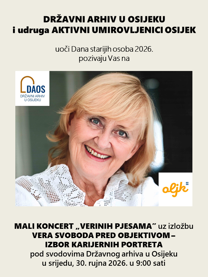 Pozivnica DAOS i udruga AUO mali koncert zbora umirovljenika uz Dan starijih osoba