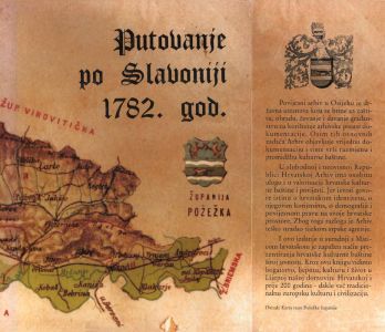 Putovanje po Slavoniji 1782. god